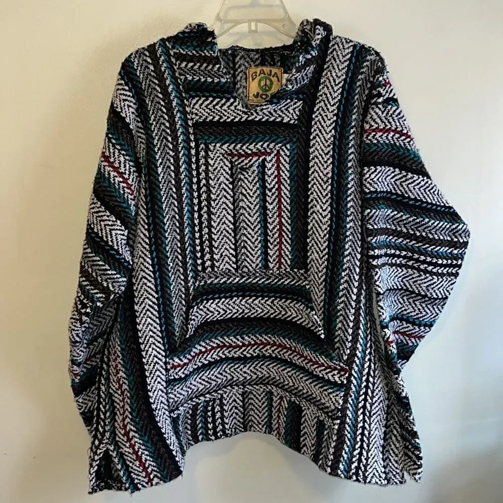 EXCELLENT CONDITION BAJA JOE XL EARTH FRIENDLY SOUTHWESTERN BOHO STYLE PULLOVER